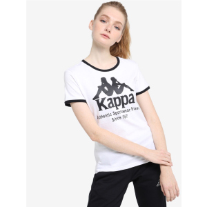 Футболка Kappa 107978-00 46 Біла (4670036626510)