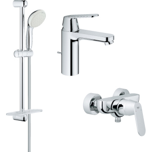 Набір змішувачів GROHE Eurosmart Cosmopolitan 126114M краща модель в Ужгороді