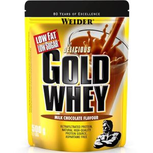 Протеин Weider Gold Whey 500 г Шоколад (4044782312155) лучшая модель в Ужгороде