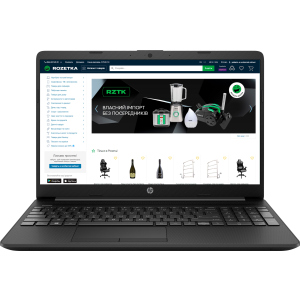 Ноутбук HP Laptop 15-dw3016ua (424A9EA) Jet Black ТОП в Ужгороде