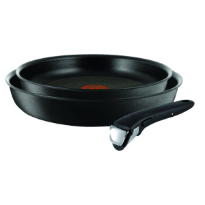 Набір сковорідок Tefal Ingenio Expertise 24 та 28 см + знімна ручка (L6509205) ТОП в Ужгороді