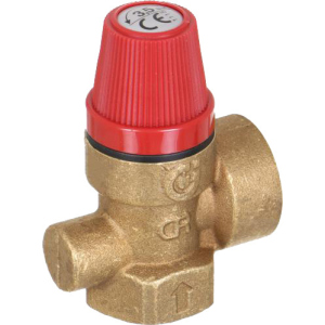 Запобіжний клапан Caleffi DN 3/4" (8 бара) для систем опалення (311580) надійний