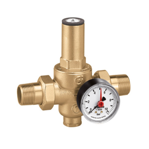 Редуктор тиску води Caleffi DN 1/2" (PN 25) мембранний статитка-динаміка до 80° С (536040) ТОП в Ужгороді