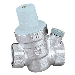 Редуктор тиску Caleffi DN 1/2" (60° С) мембранний з гніздом для манометра (533441) ТОП в Ужгороді