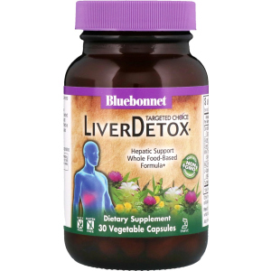 Комплекс для Детоксикации Печени Liver Detox Targeted Choice Bluebonnet Nutrition 30 растительных капсул (743715020207) ТОП в Ужгороде