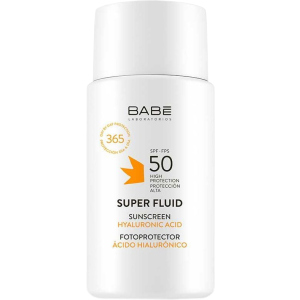 Солнцезащитный супер флюид Babe Laboratorios SPF 50 для всех типов кожи 50 мл (8437014389449) в Ужгороде