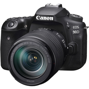 Фотоаппарат Canon EOS 90D EF-S 18-135mm IS USM Kit Black (3616C029) Официальная гарантия! лучшая модель в Ужгороде