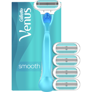 Станок для бритья женский Venus Smooth с 5 сменными картриджами (7702018363490) лучшая модель в Ужгороде