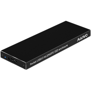 Зовнішня кишеня Maiwo для M.2 SSD (NGFF) SATA - USB 3.0 (K16N black) в Ужгороді