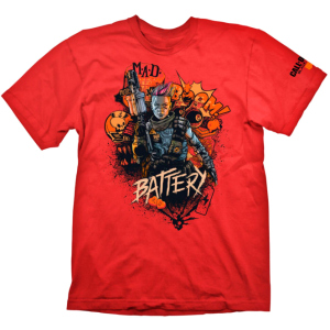 Футболка Gaya COD "Black Ops 4 T-Shirt Battery Red" S (GE6301S) надежный