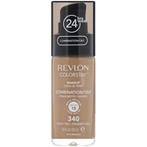 Тональный крем Revlon ColorStay комбинированная и жирная кожа с дозатором 340 Early Tan 30 мл (309974700122) в Ужгороде