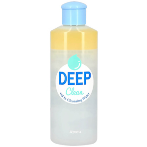 Двофазний засіб для зняття макіяжу A'pieu Deep Clean Oil In Cleansing Water 165 мл (8809581455924) краща модель в Ужгороді