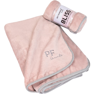 Плед для собак та кішок Pet Fashion Bliss 2 77х100 см Пудровий (4823082419036) краща модель в Ужгороді