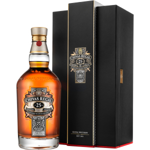 Виски Chivas Regal 25 лет выдержки 0.7 л 40% в подарочной упаковке (080432104040) (5000299284926) надежный