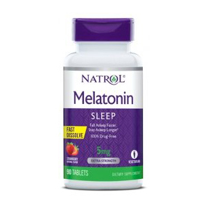 купить Витамины Natrol Melatonin 5 мг Straw 90 таблеток (047469058654)