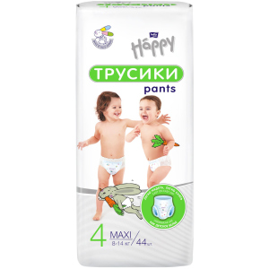 Підгузки-трусики дитячі Bella Baby Happy Maxi 8-14 кг 44 шт (5900516603236) ТОП в Ужгороді