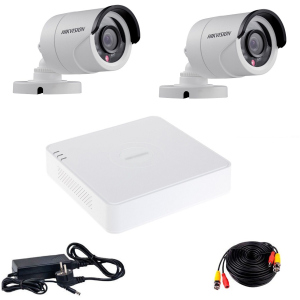 Комплект відеоспостереження Hikvision Turbo HD-2W KIT в Ужгороді