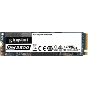 Kingston KC2500 1TB NVMe M.2 2280 PCIe 3.0 x4 3D NAND TLC (SKC2500M8/1000G) в Ужгороде