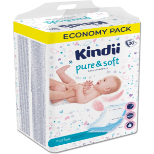 Одноразовые пеленки для детей Kindii Pure & Soft 60х40 30 шт (5900095032304) ТОП в Ужгороде