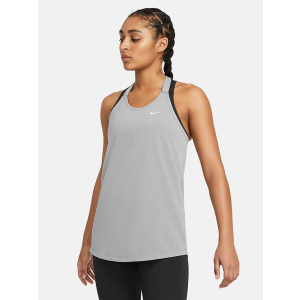 Майка Nike W Nk Dry Ess Elastika Tank DA0370-084 L Серая (194501433914) лучшая модель в Ужгороде