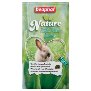 Беззерновой корм для крольчат Beaphar Nature Rabbit с тимофеевкой 1.25 кг (8711231101771) ТОП в Ужгороде