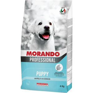 Сухой корм Morando Professional Puppy with Chicken для щенков с курицей 4 кг (8007520099936 / 8007520096010) ТОП в Ужгороде