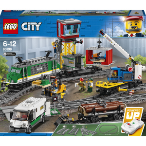 Конструктор LEGO City Товарный поезд 1226 деталей (60198) (5702016109795)