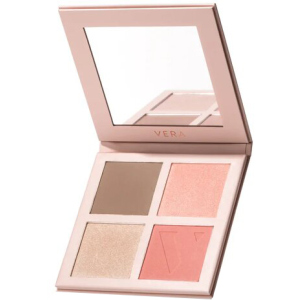 Палетка для обличчя Vera Beauty Illuminating Face Palette 01 Sun Kiss 17.8 г (6906912485420) ТОП в Ужгороді