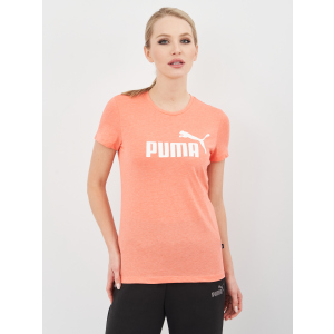 Футболка Puma Ess Logo Heather Tee 58687624 S Georgia Peach Heather (4063697249189)