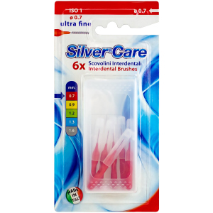 Міжзубні йоржи Silver Care 6 шт ультра-тонкі (8009315041212) краща модель в Ужгороді