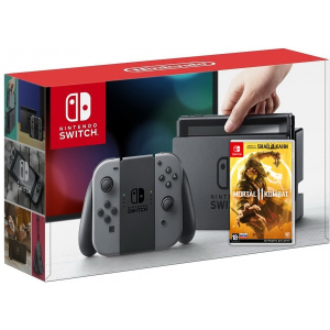 Nintendo Switch Gray + Игра Mortal Kombat 11 (русская версия) рейтинг