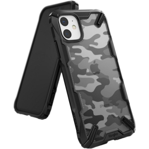 Панель Ringke Fusion X для Apple iPhone 11 Pro Camo Black ТОП в Ужгороді