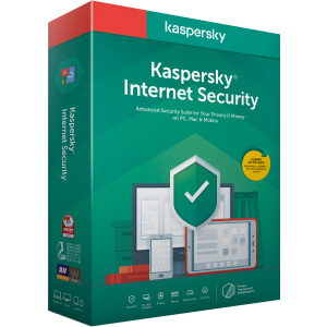 Kaspersky Internet Security 2020 для всіх пристроїв, початкове встановлення на 1 рік для 5 ПК (DVD-Box, коробкова версія) краща модель в Ужгороді