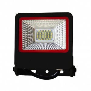 Світлодіодний прожектор EUROLAMP LED 20W 6500К (LED-FL-20(black)new) ТОП в Ужгороді