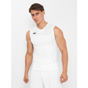 Майка Umbro Goal Poly Sleeveless Tee U93119096 158-164 см Белая (5052137095256) лучшая модель в Ужгороде