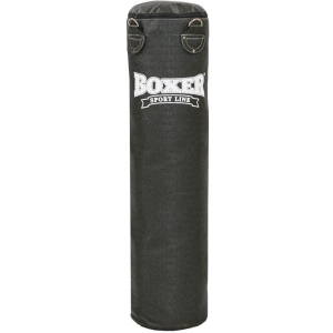 Мішок боксерський Boxer кирза 120 см Чорний (1002-02)