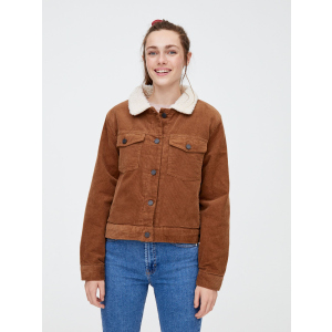 Куртка вельветова Pull &amp; Bear 9714/376/716 S Коралова (09714376716021) ТОП в Ужгороді