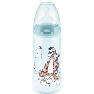 Бутылочка для кормления NUK Diswin First Choice Plus c силиконовой соской 300 мл Синяя (4008600400639) ТОП в Ужгороде