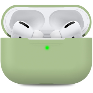 Силіконовий чохол AhaStyle для Apple AirPods Pro Green (AHA-0P300-GRN) ТОП в Ужгороді