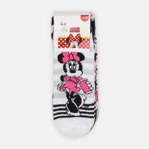 Набір шкарпеток C&A 418-151451 34-36 4 пари Білі з Minnie Mouse (cd08481709890) ТОП в Ужгороді