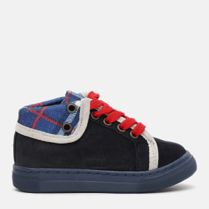 Кеды детские кожаные VUVU KIDS Navy NBK 227 29 (12) (11) Синие (8380000322729) лучшая модель в Ужгороде