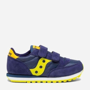 Кросівки дитячі Saucony Jazz Double Hl SK264787 35 (1.5) Navy/Green/Yellow (194917114278) ТОП в Ужгороді