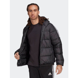 Пуховик Adidas Ess Mid D H Jkt GT9141 XL Black (4064054674217) ТОП в Ужгороді