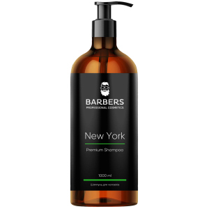 Шампунь для мужчин тонизирующий Barbers New York 1000 мл (4823099501465) в Ужгороде