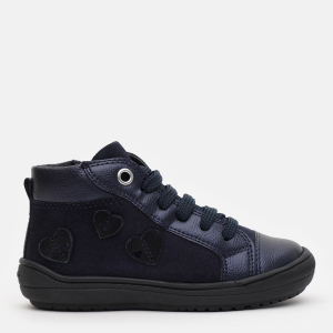 Черевики шкіряні дитячі Geox J Hadriel Girl J047VB/077AJ/C4002 26 Navy (8054730819083) ТОП в Ужгороді