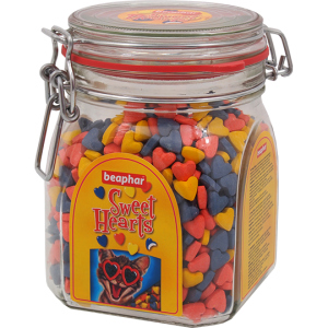 Витаминизированное лакомство Beaphar Sweet Hearts для кошек 1500 шт (10675) (8711231106752) ТОП в Ужгороде