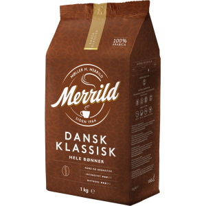 хороша модель Кава Lavazza Merrild Dansk Classic смажена в зернах 1000 г (8000070031852)