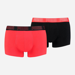 Труси-шорти Puma Basic Trunk 2P 93501502 XL 2 шт Red Black (8720245037747) в Ужгороді