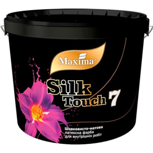 Шовковисто-матова латексна фарба "Silk Touch 7" Maxima 12 кг (4823083307882) ТОП в Ужгороді