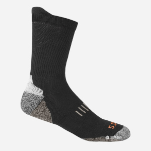 Носки тактические 5.11 Tactical Year Round Crew Sock 10014 S/M Black (2000980268917) в Ужгороде